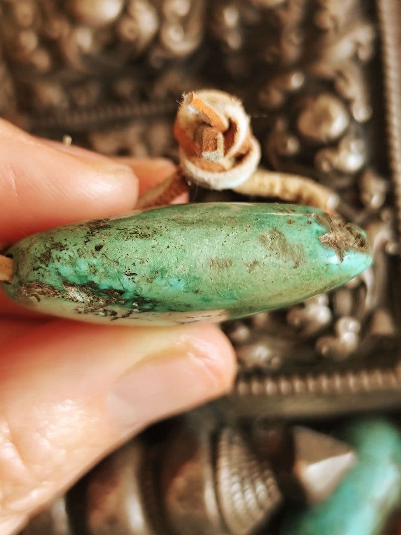 Antique Tibetan Turquoise ✳Triangle✳