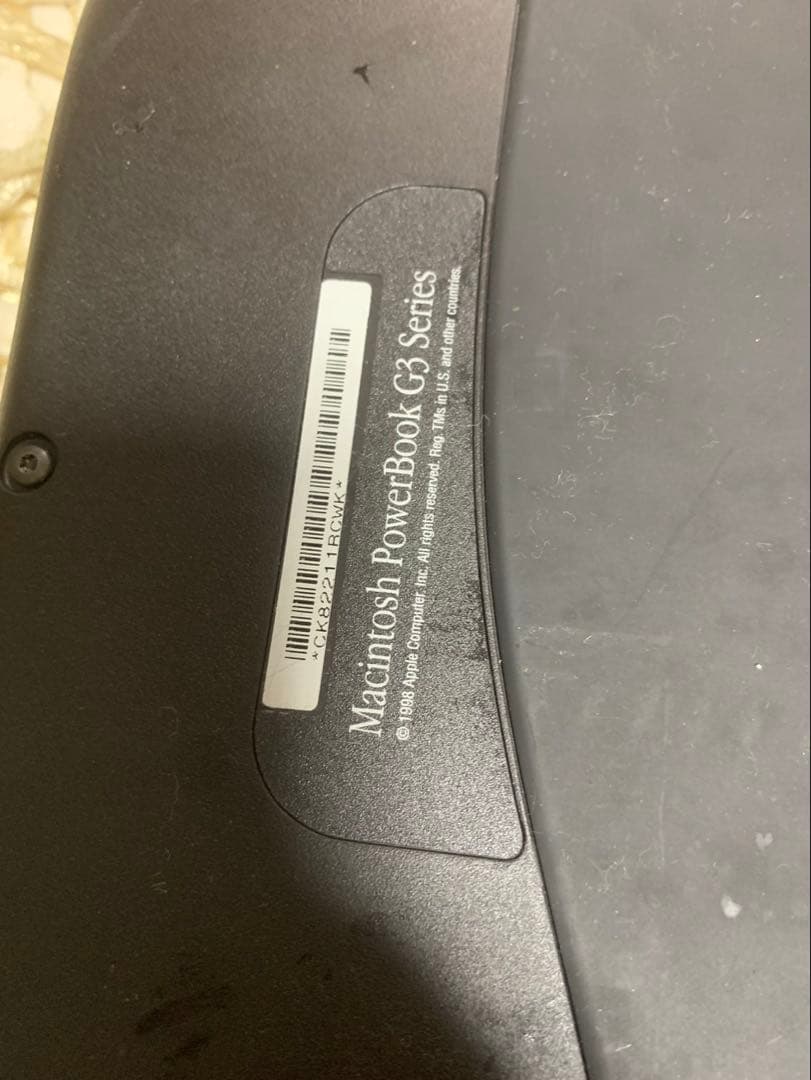 Macintosh PowerBook G3 ブラック