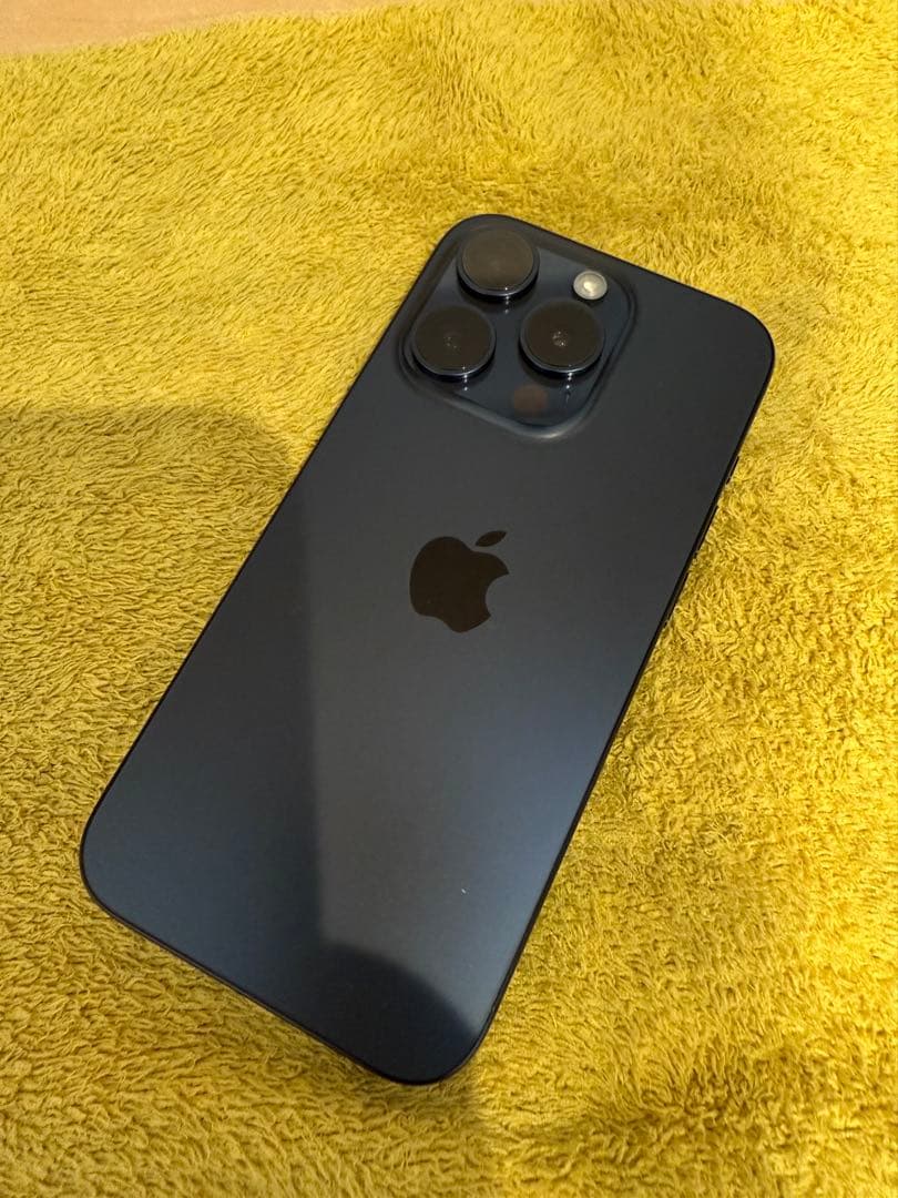 iPhone15Pro 128GB ブルーチタニウム　ジャンク