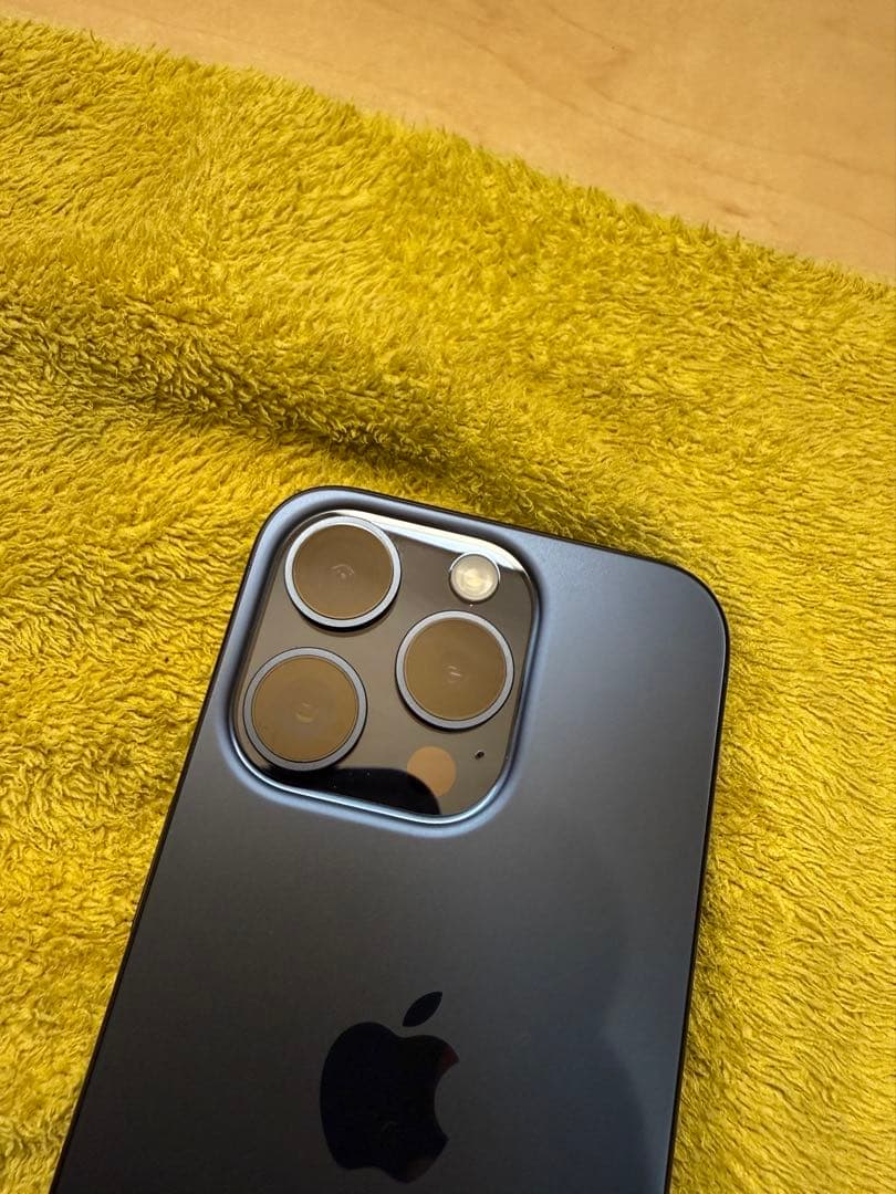 iPhone15Pro 128GB ブルーチタニウム　ジャンク