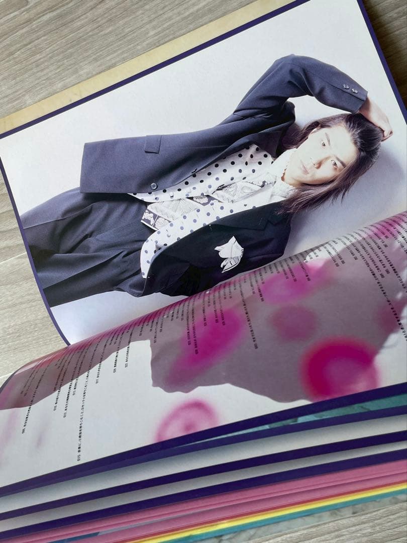 豪華3点★ チェッカーズ　セブンヘブンツアー　パンフ　フミヤ氏のイラストポスター