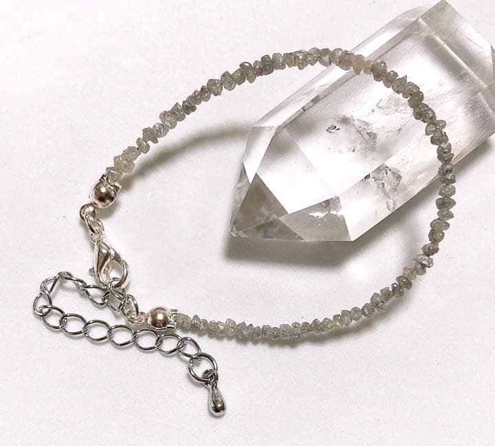 C548. シルバーダイヤモンド ブレスレット