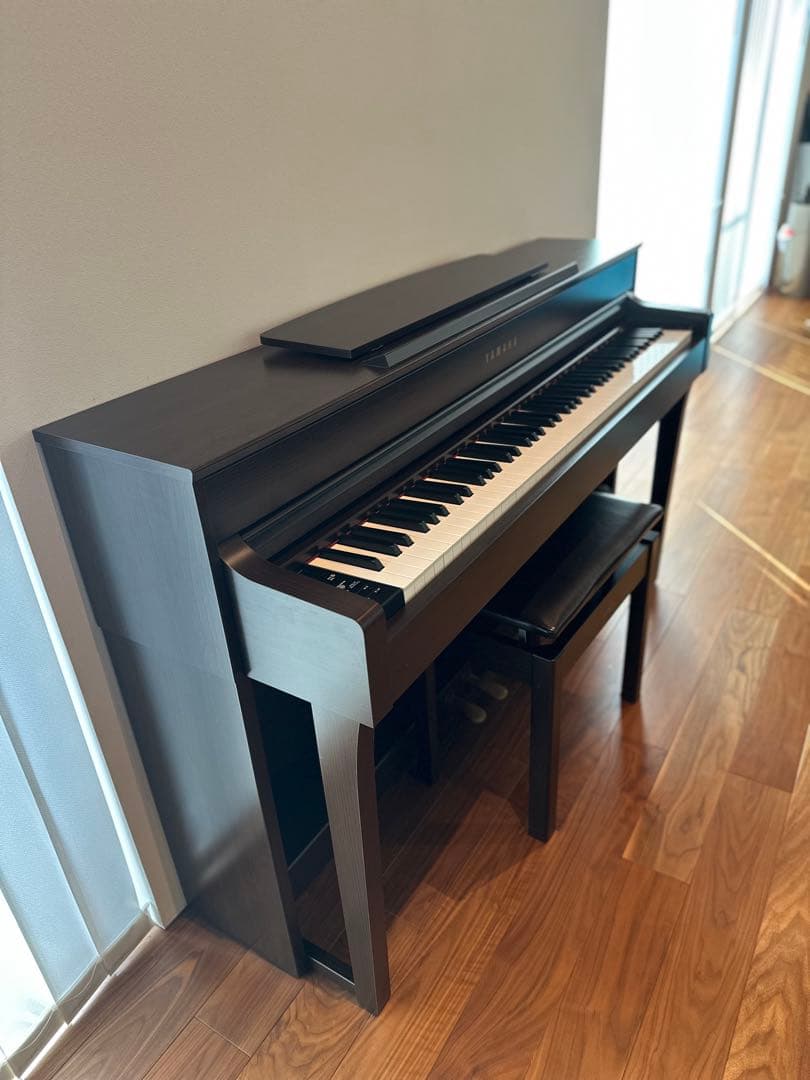 YAMAHA電子ピアノ SCLP-6450 17年製 ダークアルダー調