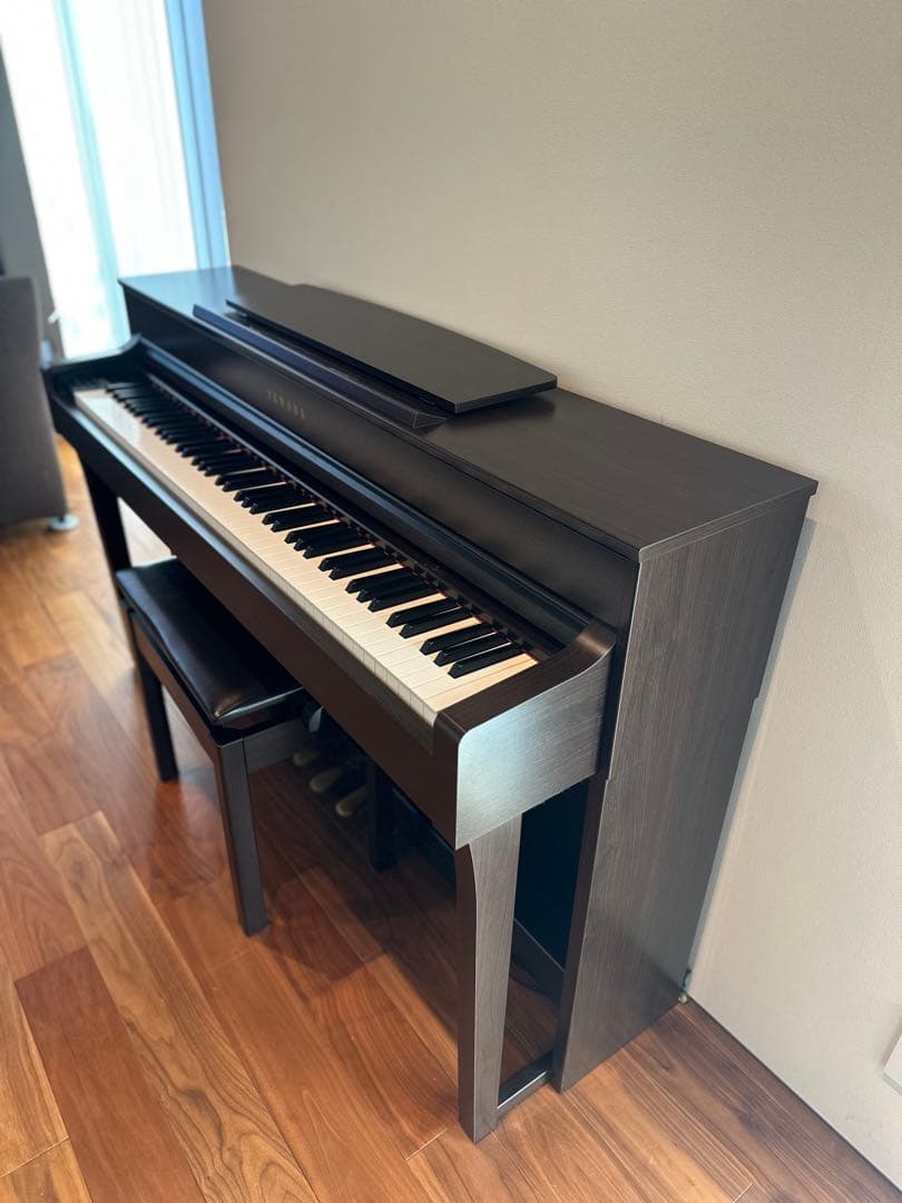 YAMAHA電子ピアノ SCLP-6450 17年製 ダークアルダー調