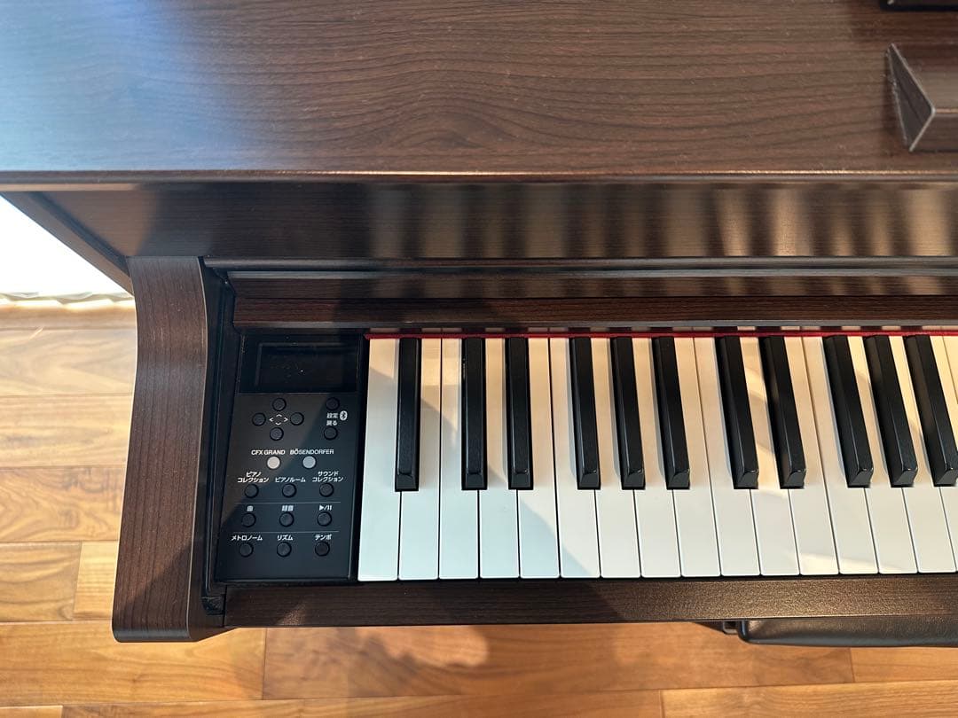 YAMAHA電子ピアノ SCLP-6450 17年製 ダークアルダー調