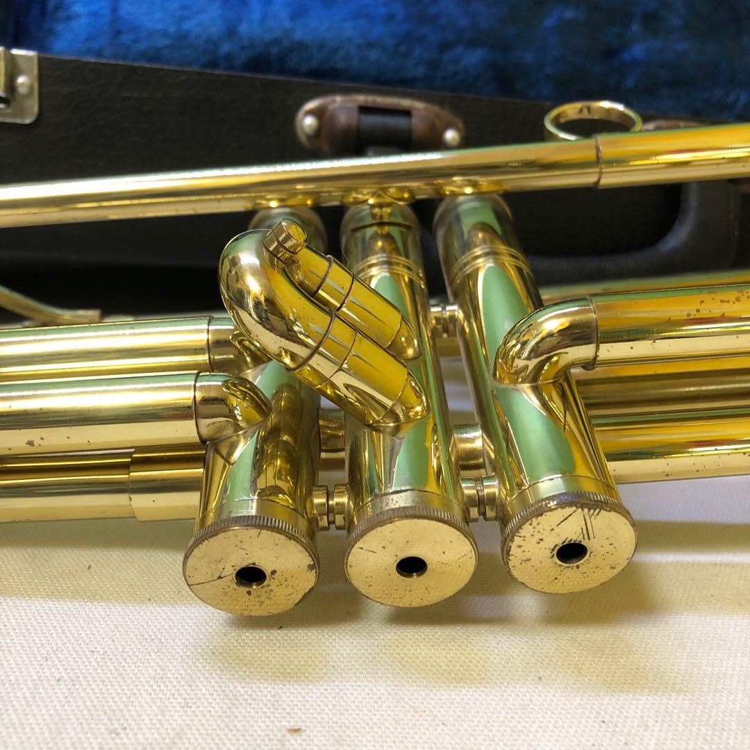 め4●Hüttl Challenger トランペット 本体 ケース付き