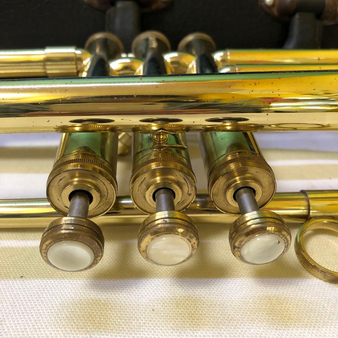 め4●Hüttl Challenger トランペット 本体 ケース付き