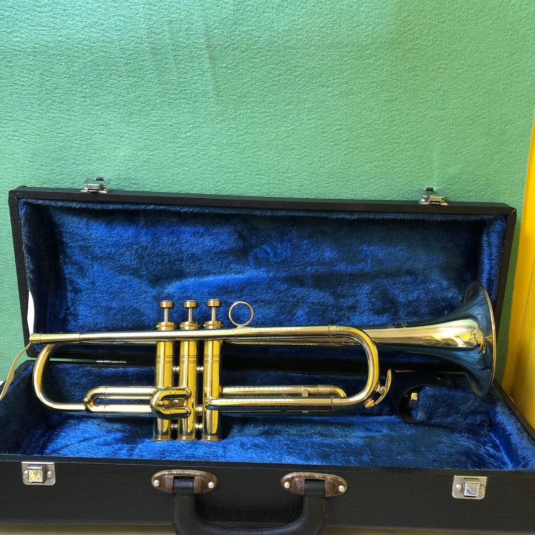 め4●Hüttl Challenger トランペット 本体 ケース付き