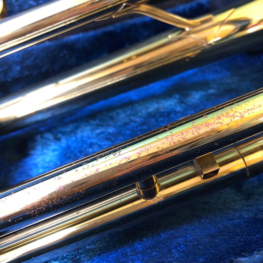 め4●Hüttl Challenger トランペット 本体 ケース付き