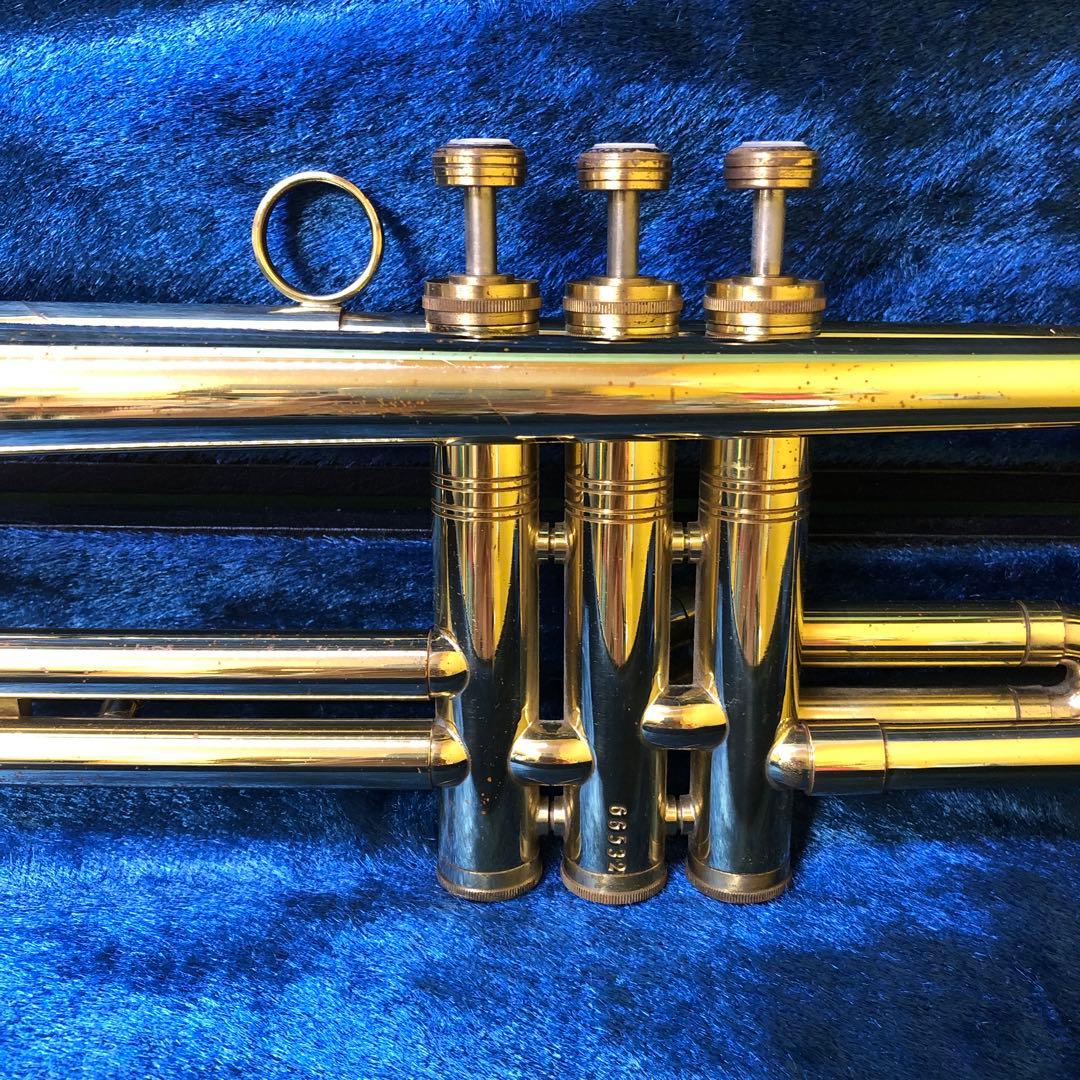 め4●Hüttl Challenger トランペット 本体 ケース付き