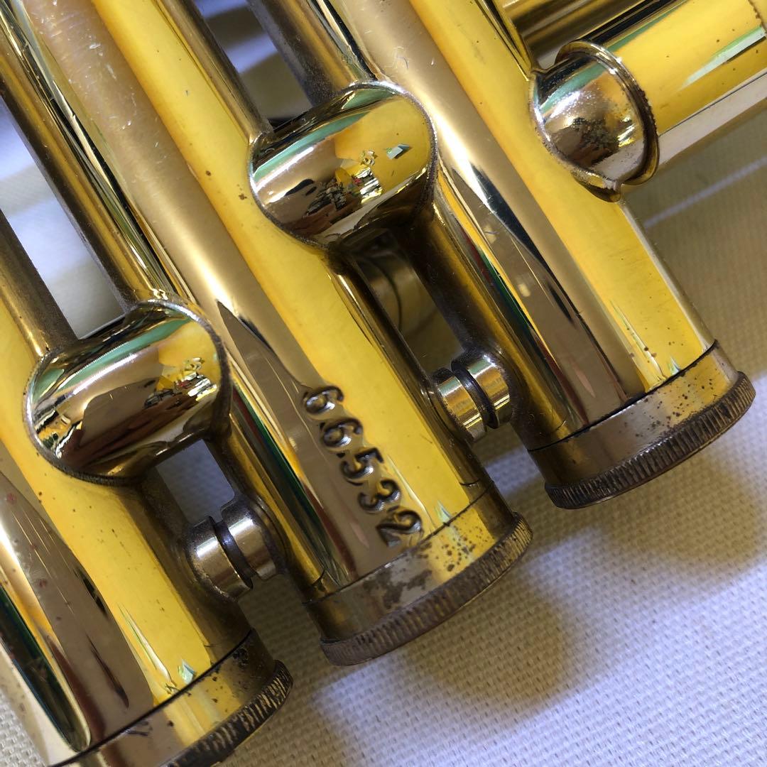 め4●Hüttl Challenger トランペット 本体 ケース付き