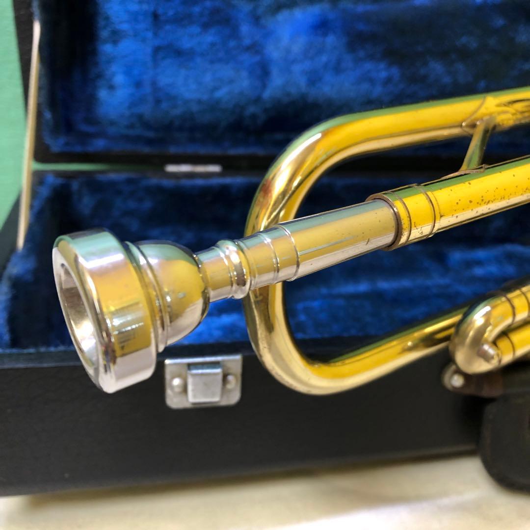 め4●Hüttl Challenger トランペット 本体 ケース付き