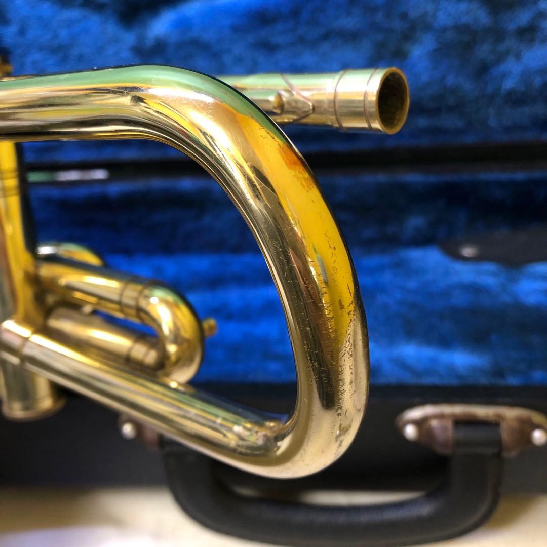 め4●Hüttl Challenger トランペット 本体 ケース付き