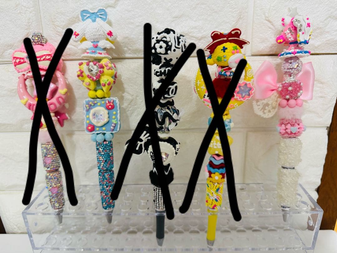スカルパンダ　SP ハンドメイド カスタムボールペン　ペイント　1本2,500円