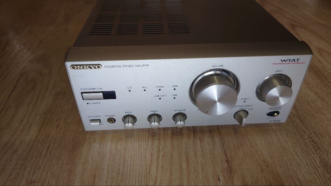 [動作確認済]　ONKYO A-909X リミテッドモデル プリメインアンプ