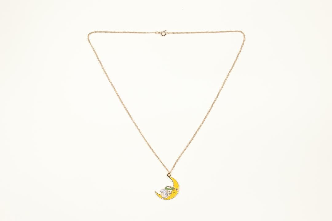 （新品・送料無料）　癒やし　クララムーンネックレス　【マット】