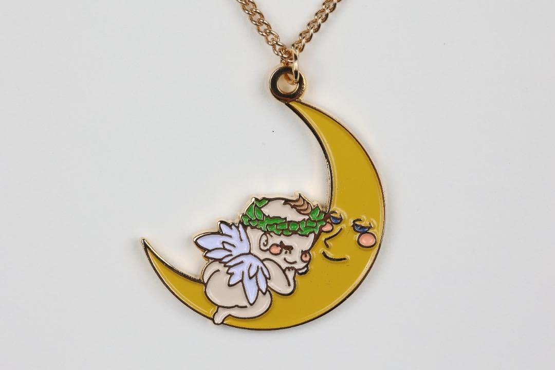 （新品・送料無料）　癒やし　クララムーンネックレス　【マット】