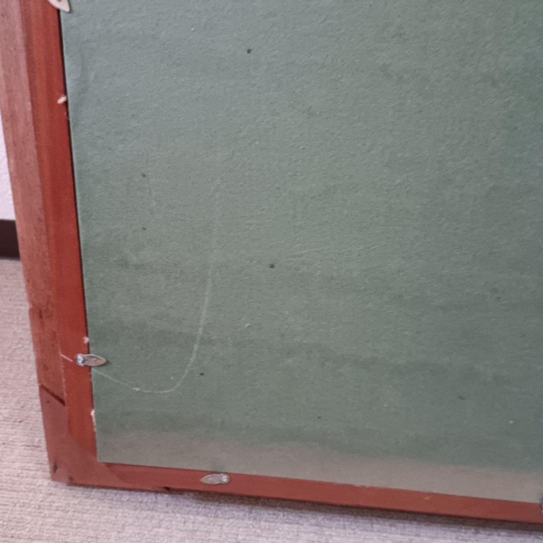 井上比佐夫　油絵　サイン有【初冬の蔵王連峰を望む】1965年　サイズ30号　真作