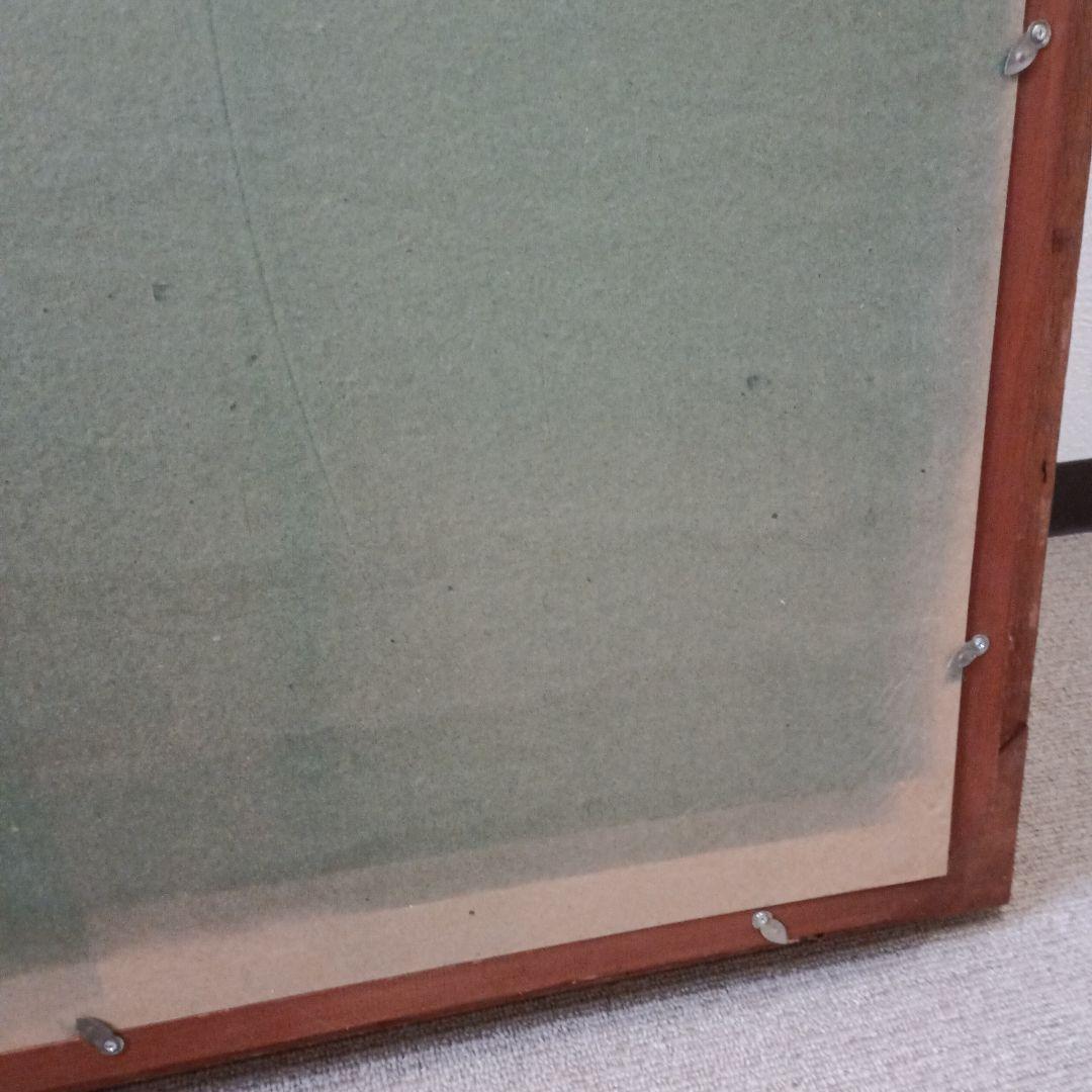 井上比佐夫　油絵　サイン有【初冬の蔵王連峰を望む】1965年　サイズ30号　真作