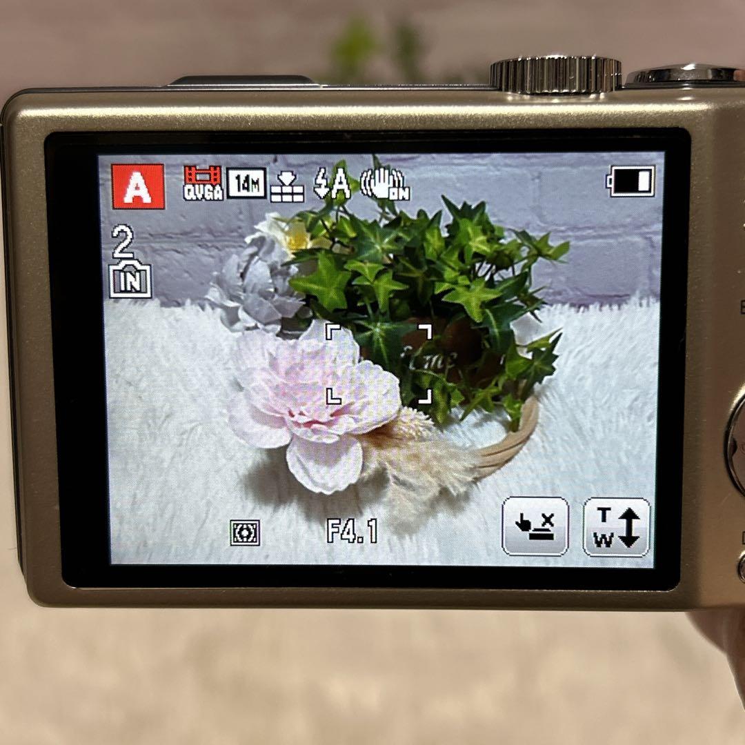 ✨美品✨【パナソニック】LUMIX DMC-TZ20 コンデジ カメラ ゴールド