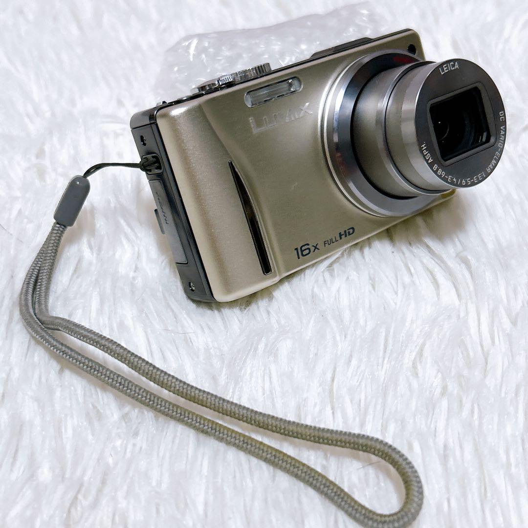 ✨美品✨【パナソニック】LUMIX DMC-TZ20 コンデジ カメラ ゴールド
