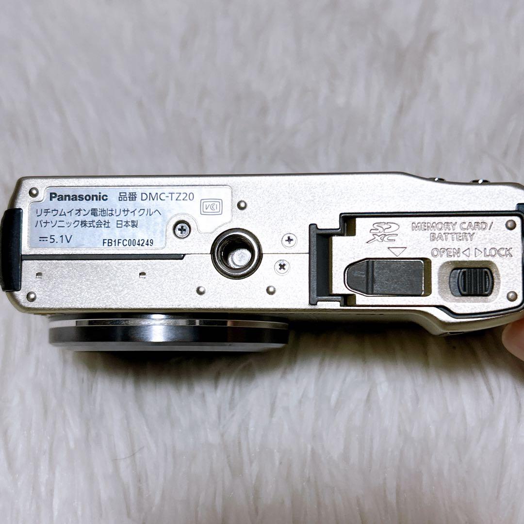 ✨美品✨【パナソニック】LUMIX DMC-TZ20 コンデジ カメラ ゴールド