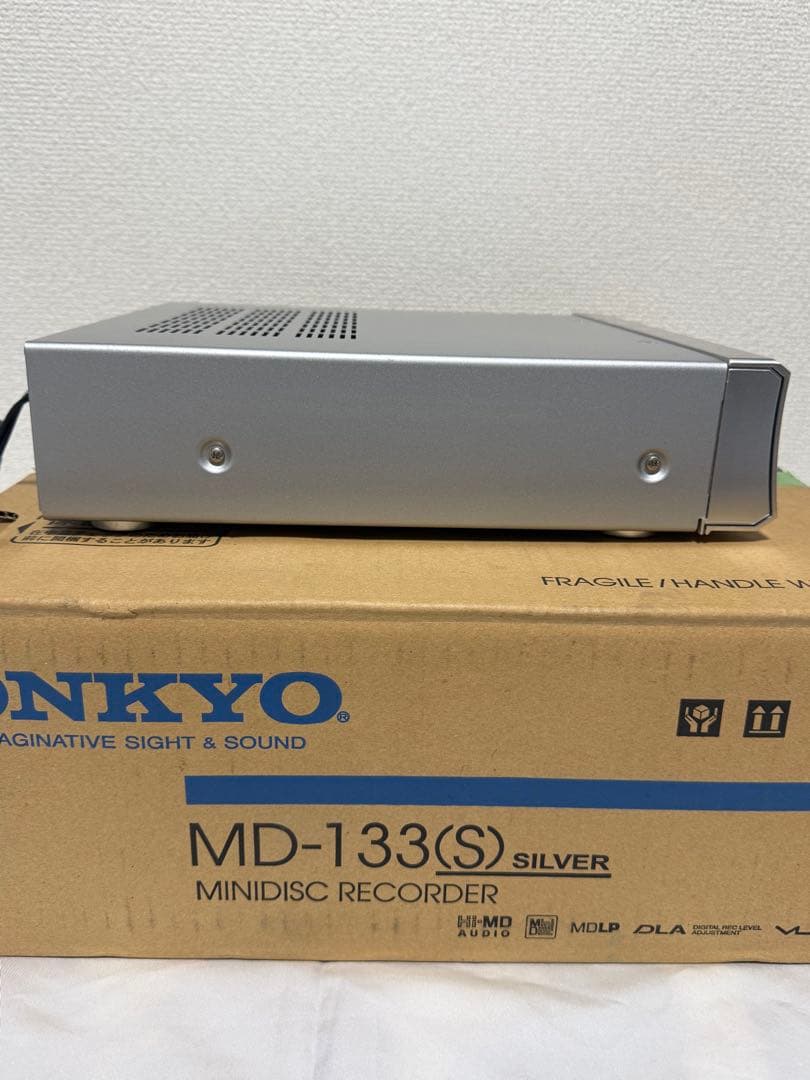 ONKYO MD-133(S) ミニディスクレコーダー シルバー