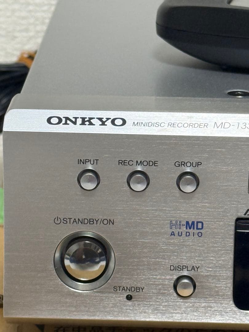 ONKYO MD-133(S) ミニディスクレコーダー シルバー