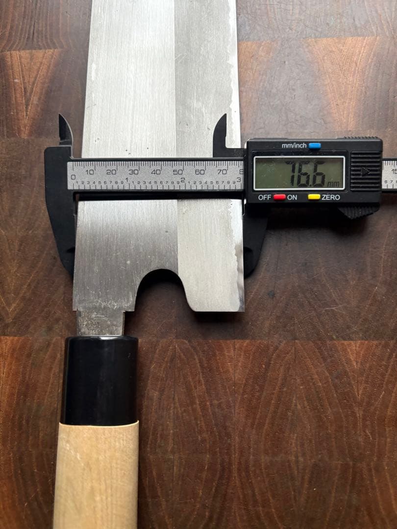 堺打刃物　麺切り　蕎麦切り　240mm 包丁　薄口　和包丁　白鋼　未使用