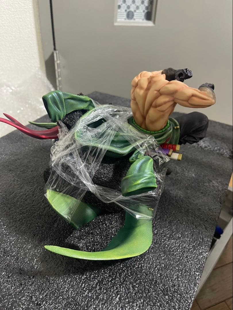 ゾロ緑色ver. 台座透明版 MJ ガレージキット ワンピース