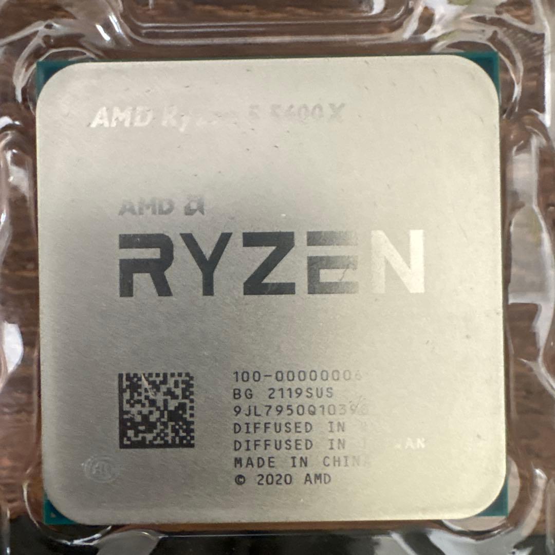 Ryzen 5 5600X BOX BIOS動作確認済 CPUクーラー付属