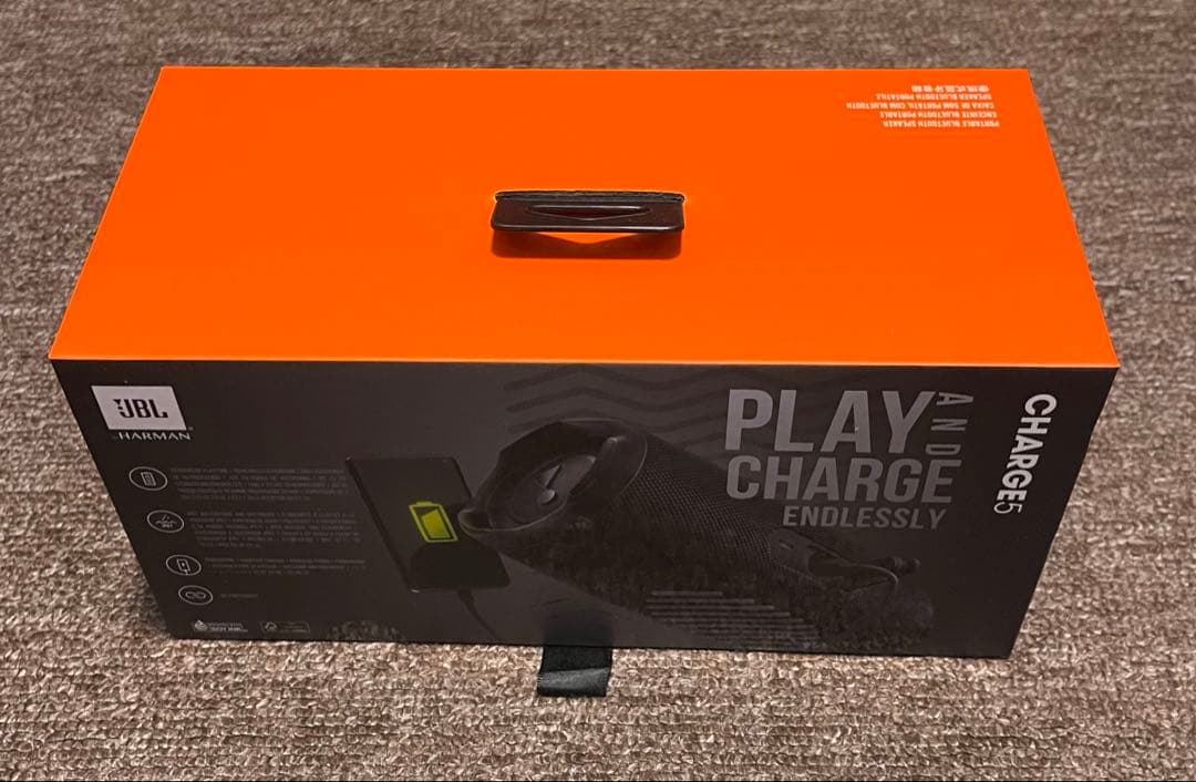 「新品未開封」JBL Charge 5 ワイヤレススピーカー　ブラック