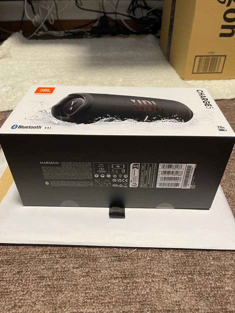 「新品未開封」JBL Charge 5 ワイヤレススピーカー　ブラック