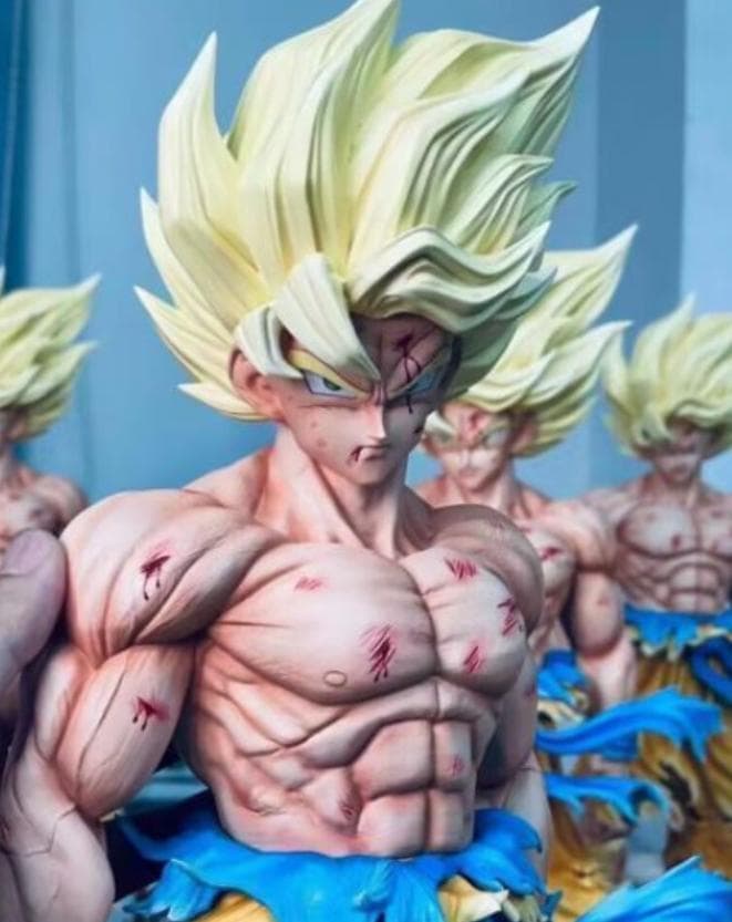 ドラゴンボール　孫悟空　初スーパーサイヤ人　ガレージキット　フィギュア　即発送可