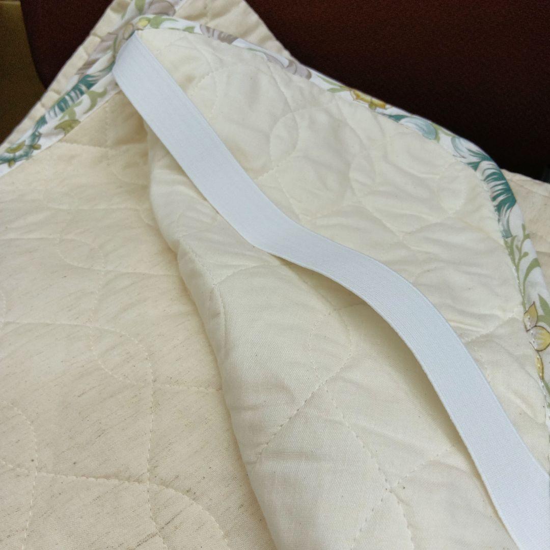 モニカ　ガーゼ 敷パッド +ガーゼケット2点セット