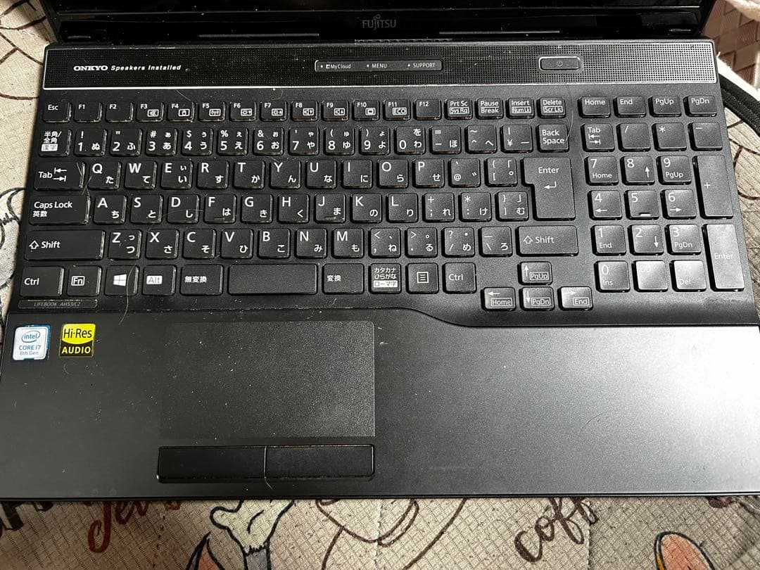 ゲーミングノートパソコン 画面破損