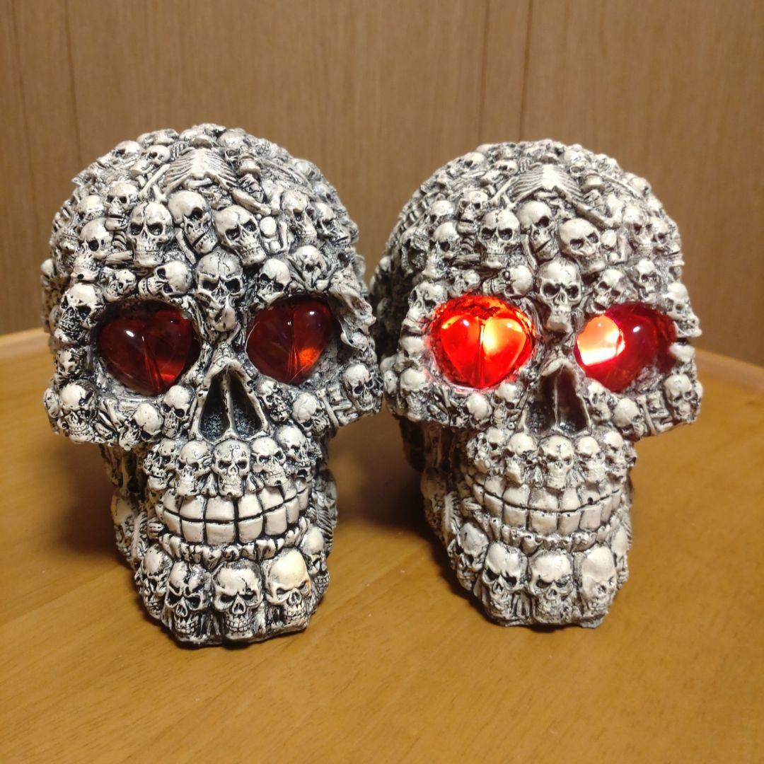 スカル オブジェ 　 髑髏 置物