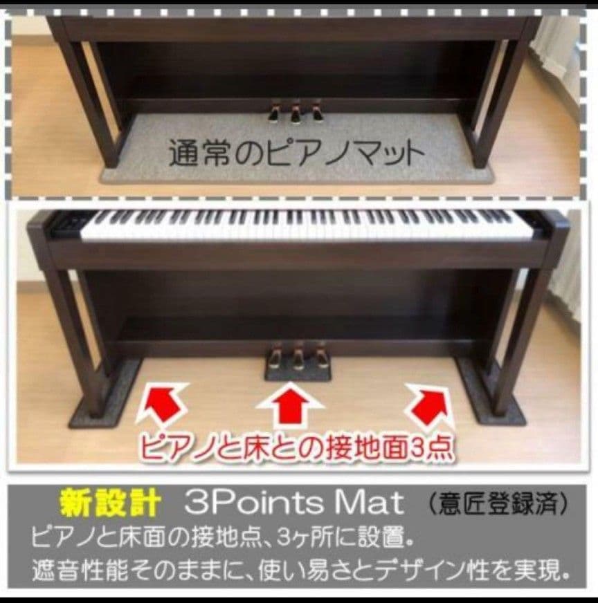 3Points Mat ピアノマット