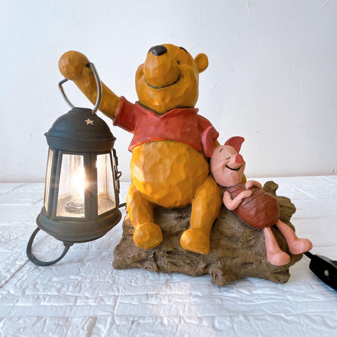 SETO CRAFT プーさん＆ピグレット ランタン　通電確認済み