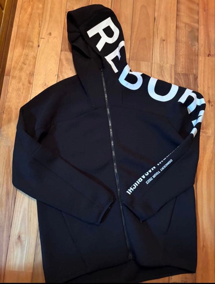 長渕グッズ　REBORN パーカー　L