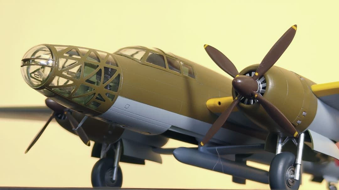【ダイキ】ハセガワ1/72四式重爆_イ号一型甲搭載機(ケース完成済み)