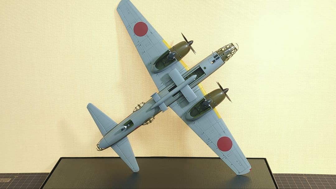 【ダイキ】ハセガワ1/72四式重爆_イ号一型甲搭載機(ケース完成済み)