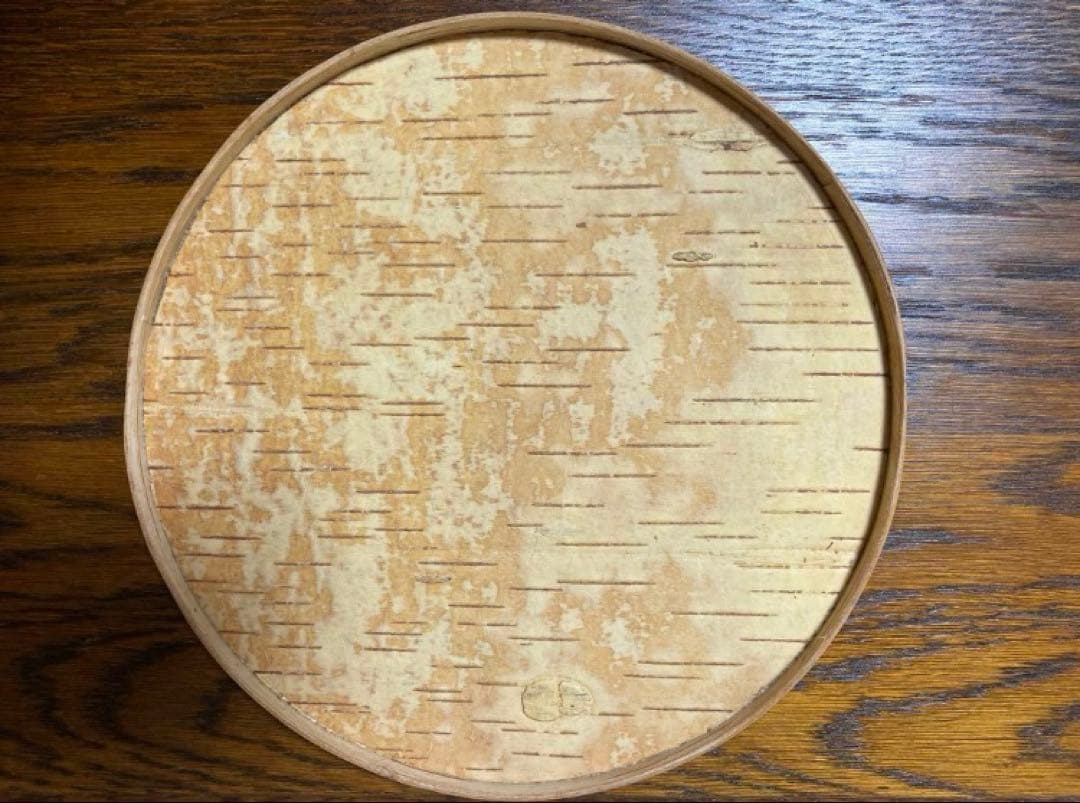 ロシア雑貨☆白樺べレスタ ベリーのリース収納boxマトリョーシカ