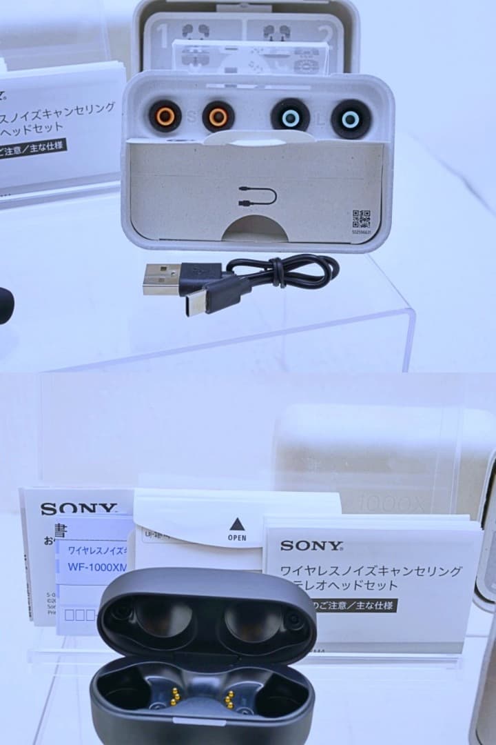 ⭐️稼働美品　SONY WF-1000XM4　電池交換済　ハイレゾ　ワイヤレス