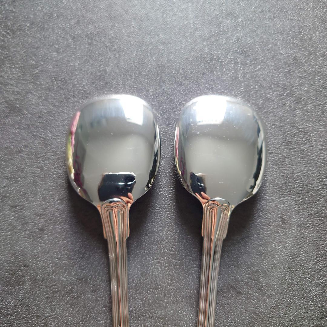 希少 極美品 クリストフル ポートロイヤル アイスクリームスプーン 2点
