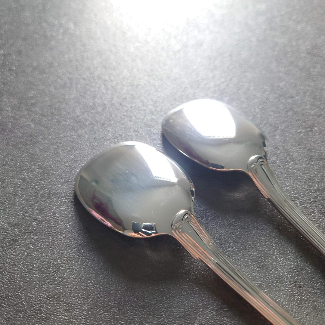 希少 極美品 クリストフル ポートロイヤル アイスクリームスプーン 2点