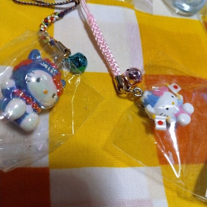 キティちゃんストラップ14個