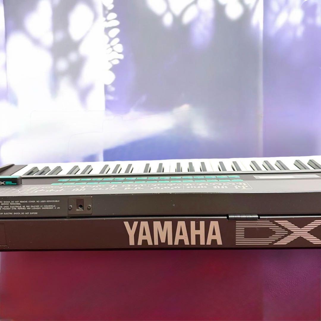 動作品 ケース カートリッジ付美品 ヤマハ DX7 61鍵デジタルシンセサイザー