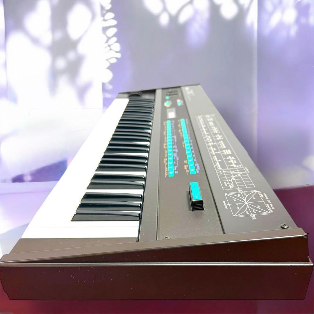 動作品 ケース カートリッジ付美品 ヤマハ DX7 61鍵デジタルシンセサイザー