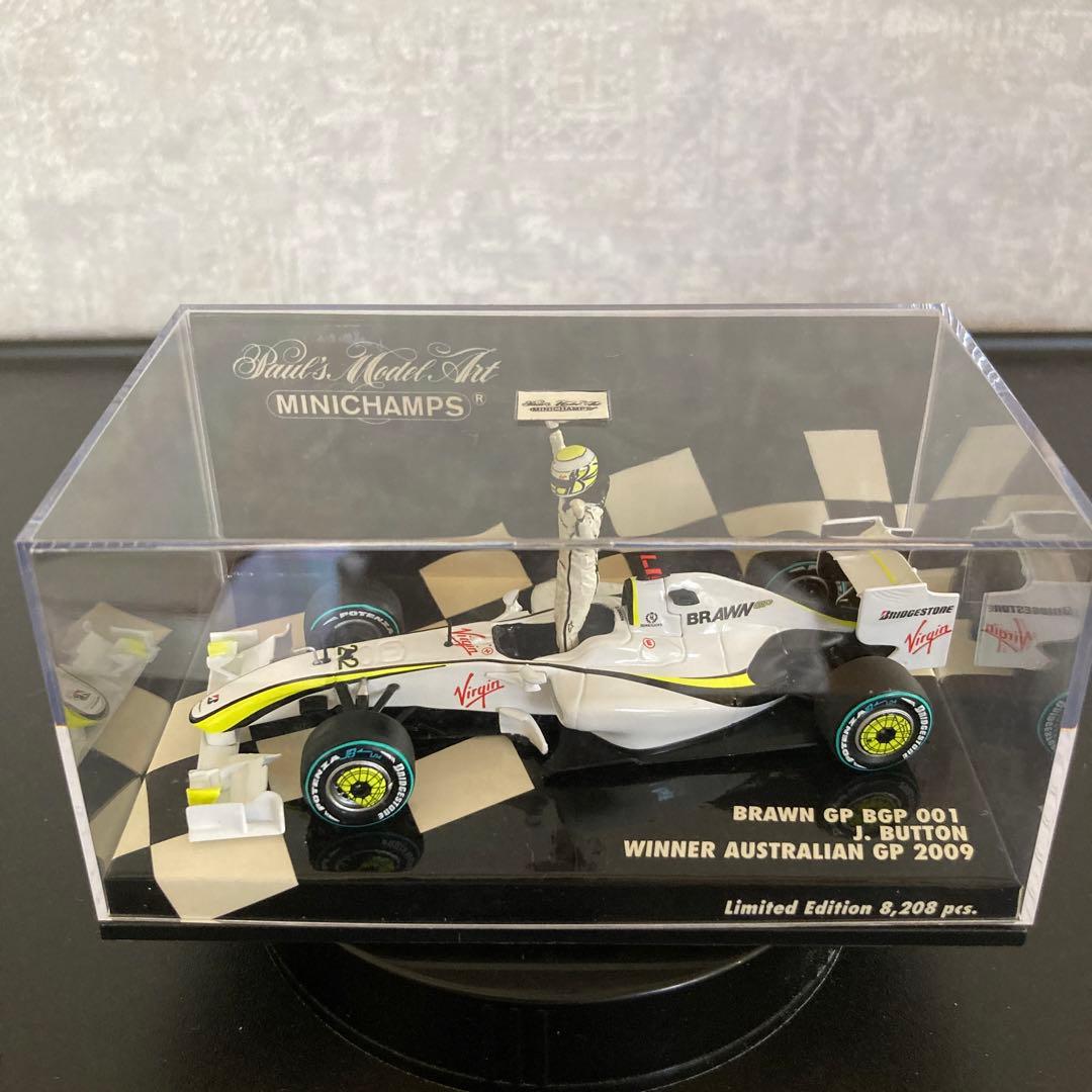 ミニチャンプス F1 ブラウンGP BGP 001 ジェイソンバトン